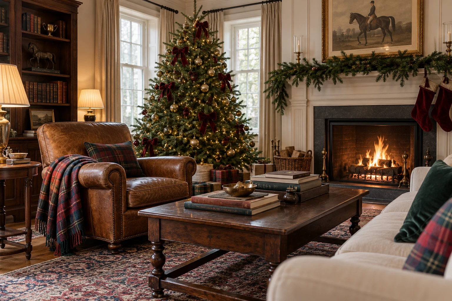 Ralph Lauren–Inspired Christmas Decor