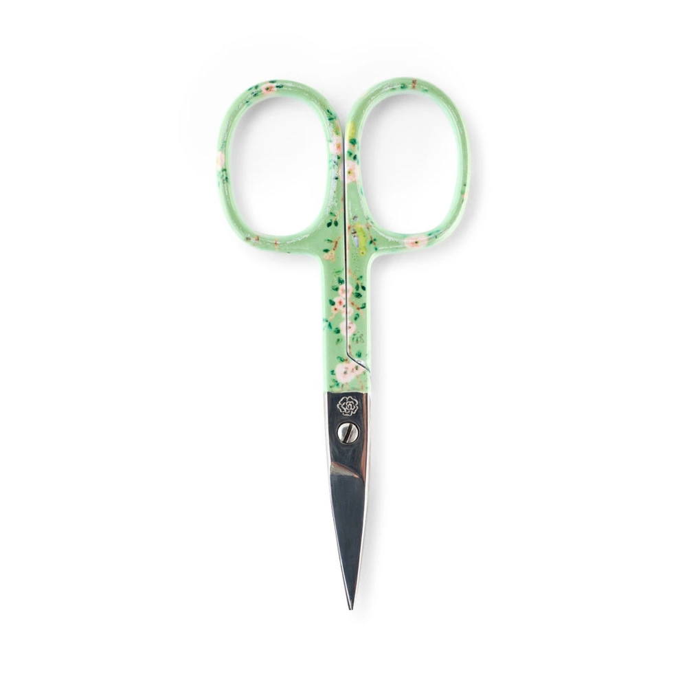 Chinoiserie Green Print Embroidery Scissors from Penny Linn