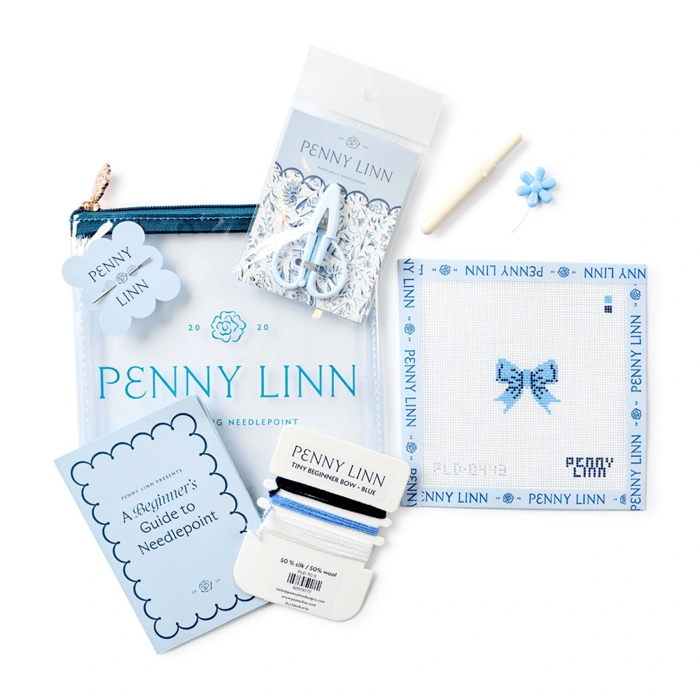 Tiny Beginner Bow - Blue - All in One Kit from Penny Linn