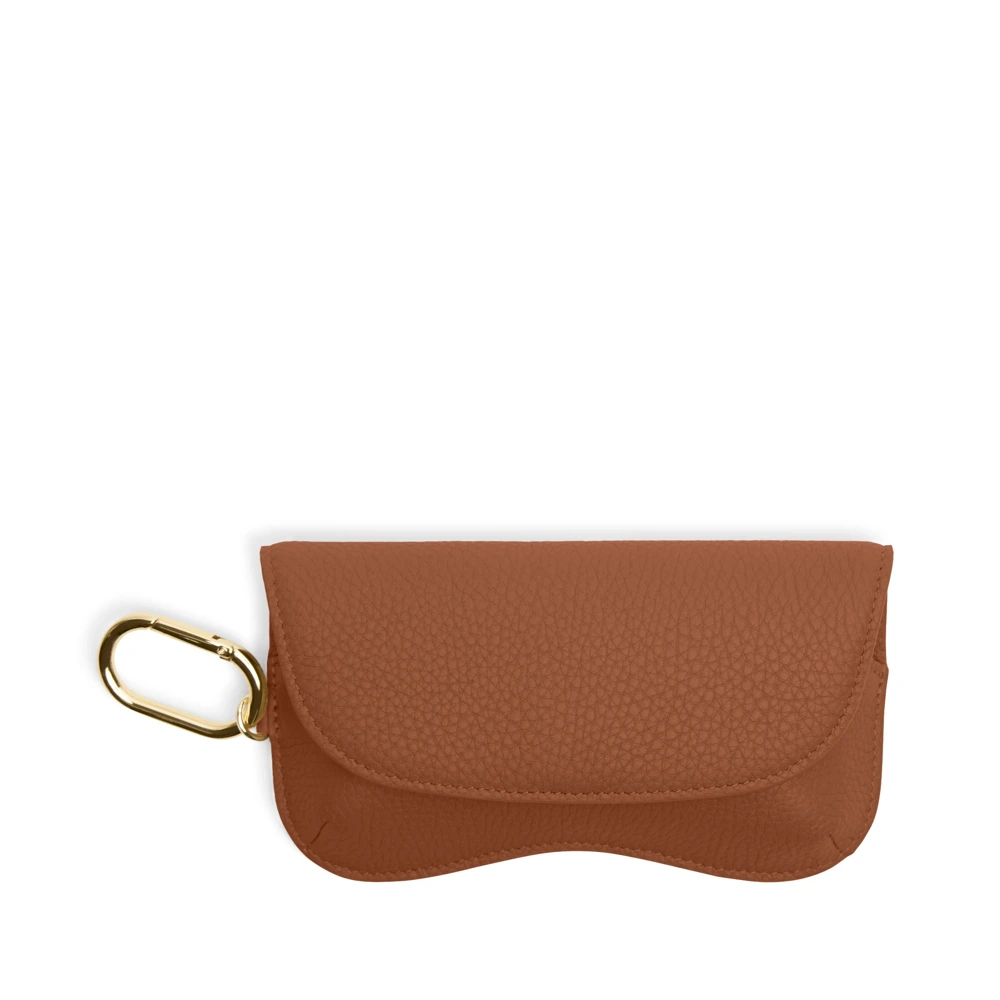 Portable Sunglass Case Saddle Brown from Leatherology
