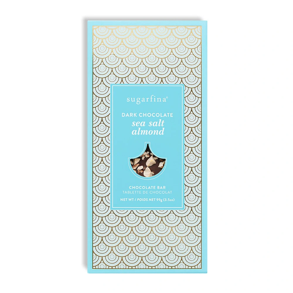 Dark Chocolate Sea Salt Almond Bar from Sugarfina