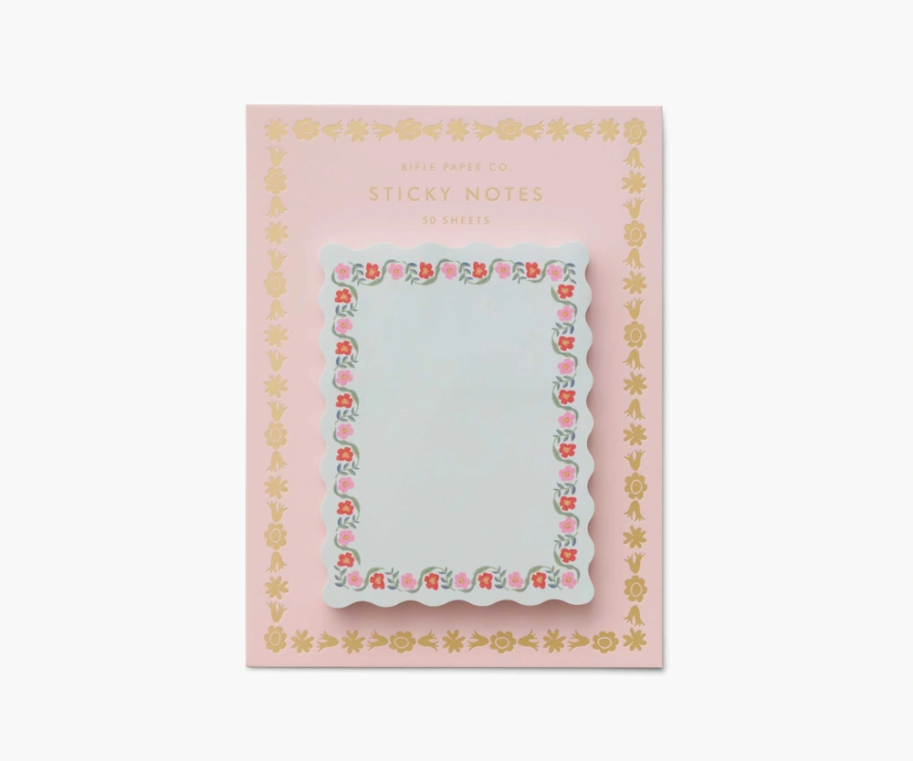 Delphine Sticky Notes from Rifle Paper Co.